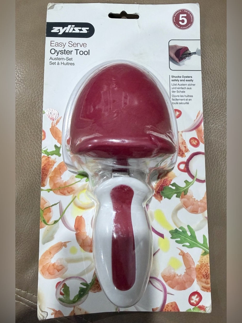 ZYLISS Oyster Tool and Knife Set, Shucker